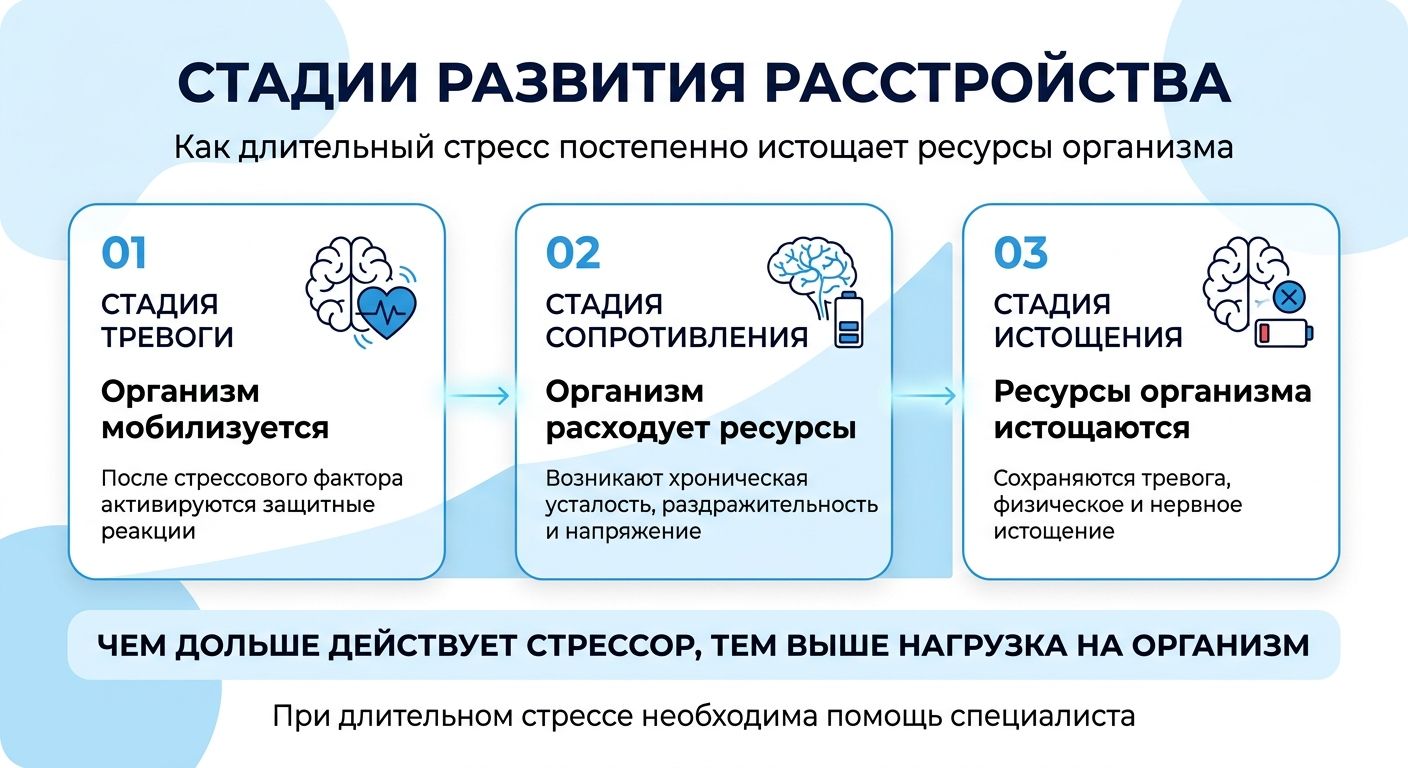 Лечение стресса в Осташкове инфографика